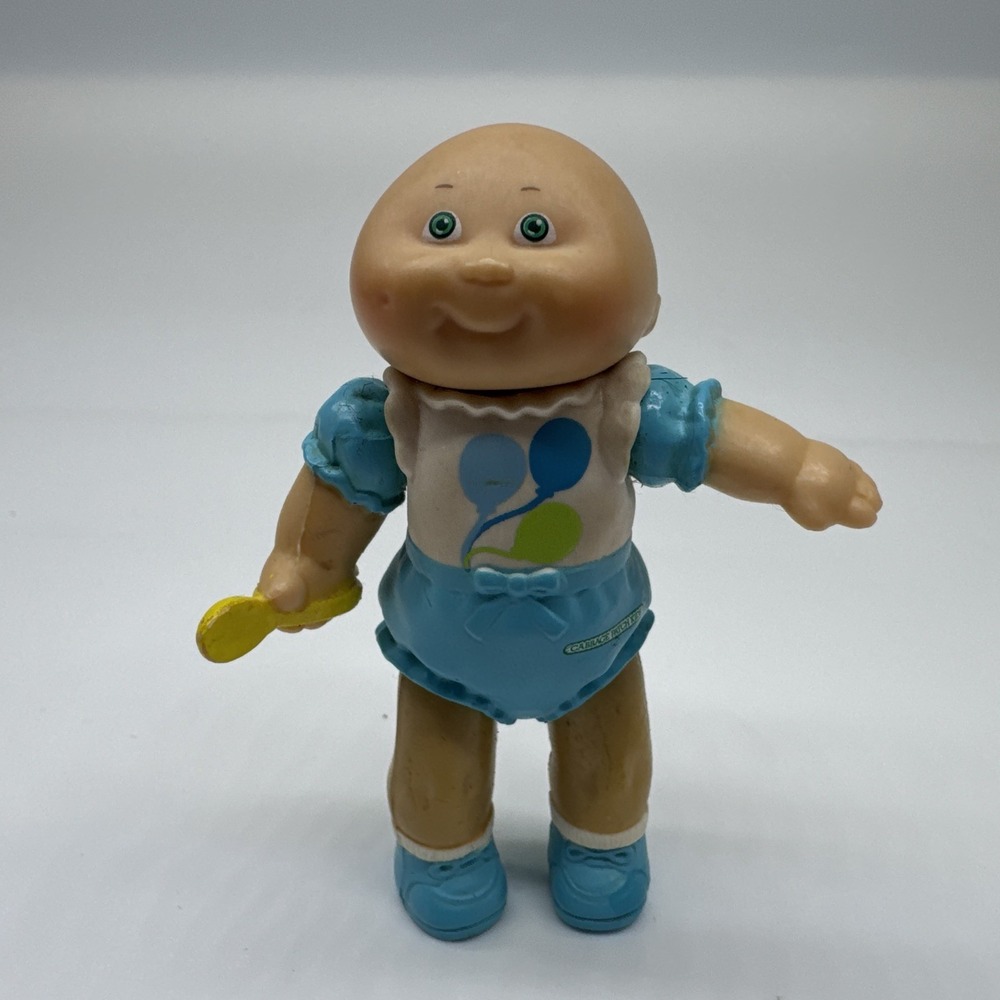 Vintage 1984 Cabbage Patch Kids PVC Figures Lot of 3 OAA Inc Mini Dolls Toys - Picture 11 of 15